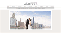 Desktop Screenshot of elopetochicago.com